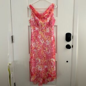 Y2K Pink Fairy Dress Cocktail Attire Wedding Guest Homecoming Dress
